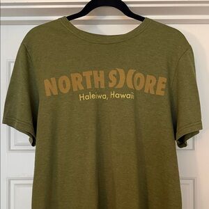 Hurley Olive Green Surf N Sea Hawaii Graphic Tee